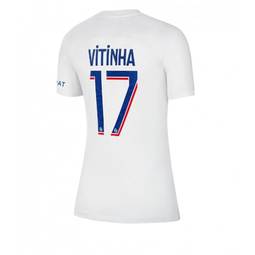 Fotbalové Dres Paris Saint-Germain Vitinha Ferreira #17 Dámské Alternativní 2022-23 Krátký Rukáv
